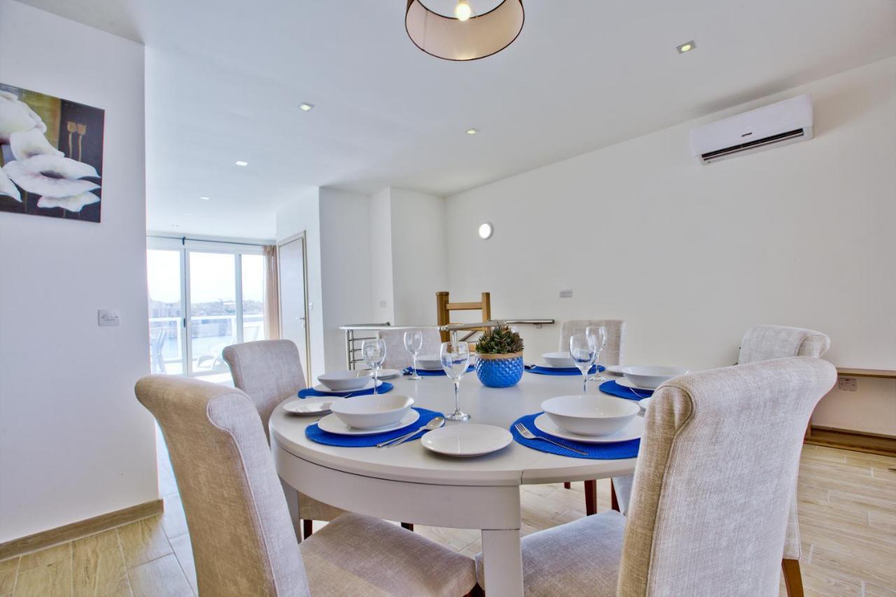 Sliema Duplex Penthouse With Sea Views & Private Terrace By Shortletsmalta Leilighet Eksteriør bilde